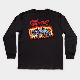 The Gargoyles Kids Long Sleeve T-Shirt